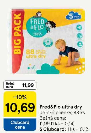 Fred&Flo ultra dry, 88 ks 