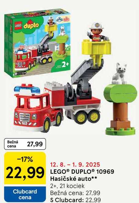 LEGO® DUPLO® 10969 Hasičské auto