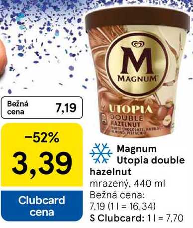 Magnum Utopia double hazelnut, 440 ml 