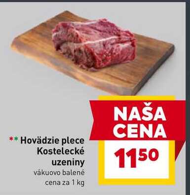 Hovädzie plece 1 kg 