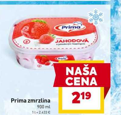 Prima zmrzlina 900 ml 