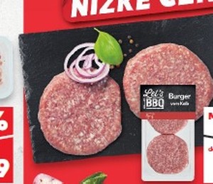 Let's BBQ Teľací burger