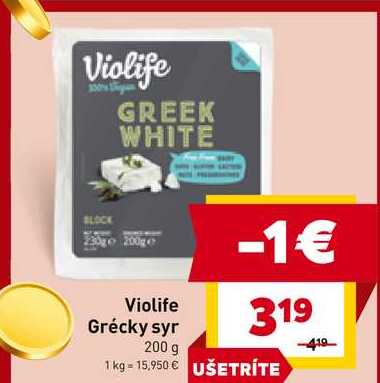 Violife Grécky syr 200 g 