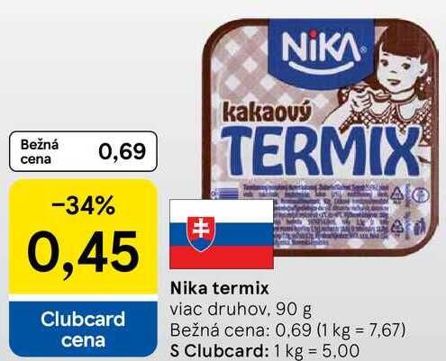 Nika termix, 90 g