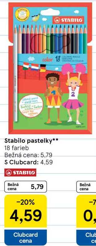 Stabilo pastelky