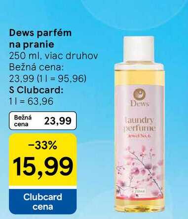Dews parfém na pranie, 250 ml