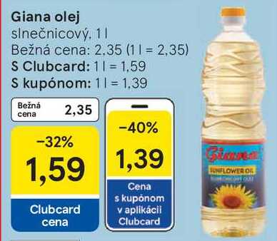 Giana olej, 1 l
