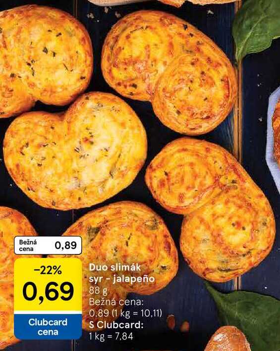 Duo slimák syr -jalapeño, 88 g