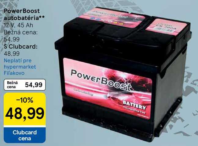 PowerBoost autobatéria