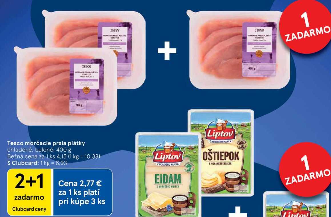 Tesco morčacie prsia plátky, 400 g