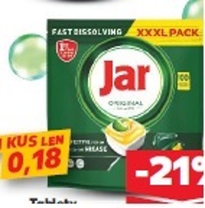 Jar Tablety do umývačky