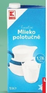 K-Classic Trvanlivé mlieko