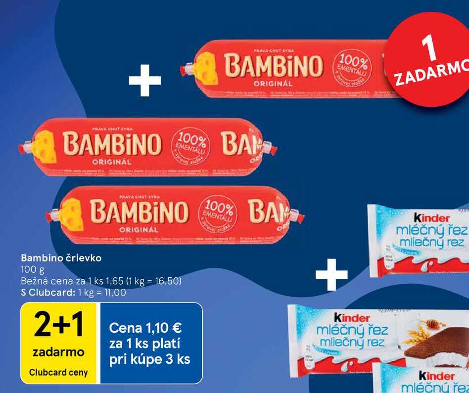 Bambino črievko 100 g 