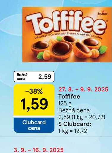 Storck Toffifee 125 g