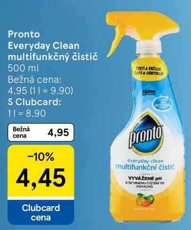 Pronto Everyday Clean multifunkčný čistič, 500 ml 
