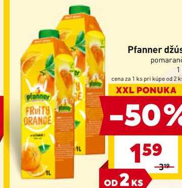 Pfanner džús pomaranč 1l