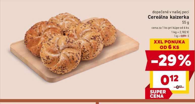 Cereálna kaizerka 55 g 