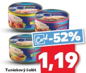 Giana Tuniakový šalát