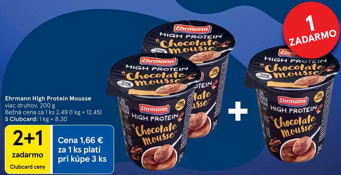 Ehrmann High Protein Mousse, 200 g 