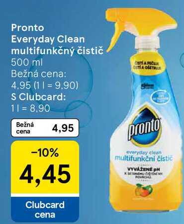 Pronto Everyday Clean multifunkčný čistič, 500 ml 