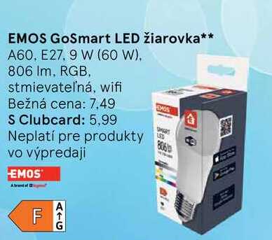 EMOS GoSmart LED žiarovka