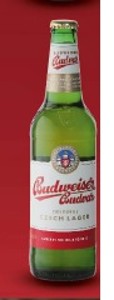 Budweiser Budvar Svetlý ležiak v akcii