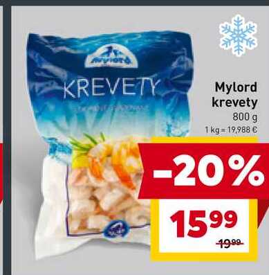 Mylord krevety 800 g 