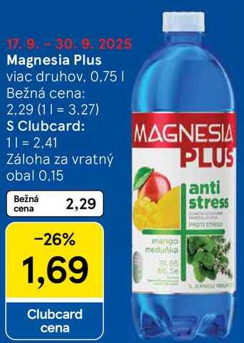 Magnesia Plus, 0,75 l