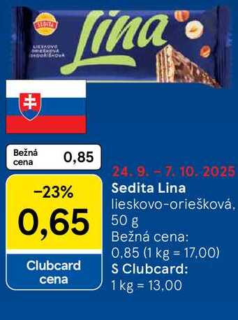 Sedita Lina, 50 g