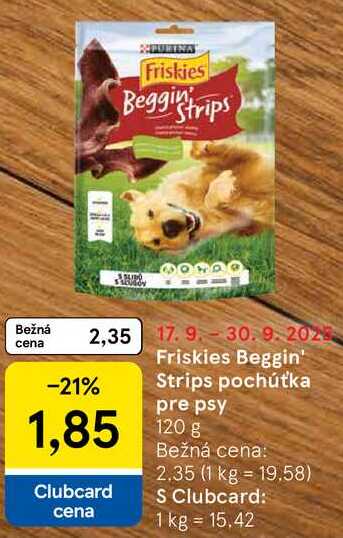 Beggin' Strips pochúťka pre psy, 120 g