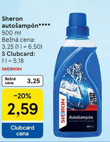 Sheron autošampón, 500 ml 