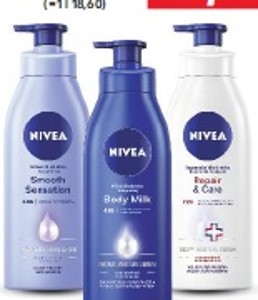 Nivea Telové mlieko na suchú pokožku