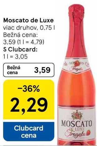 Moscato de Luxe, 0,75 l