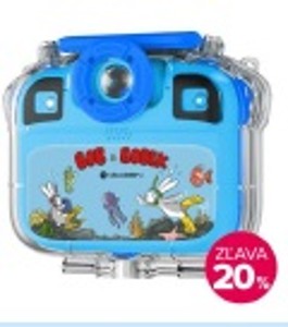 Digitálny fotoaparát GoGEN BOB A BOBEK AQUA FOTO modrý