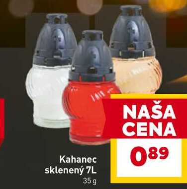 Kahanec sklenený 7L 35g 