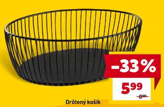 Drôtený košík 