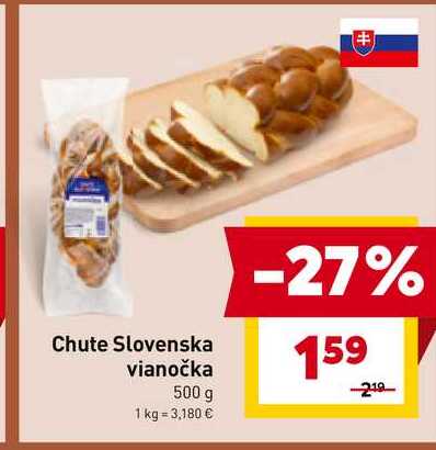 Chute Slovenska vianočka 500 g