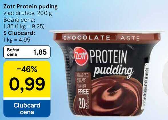 Zott Protein puding, 200 g