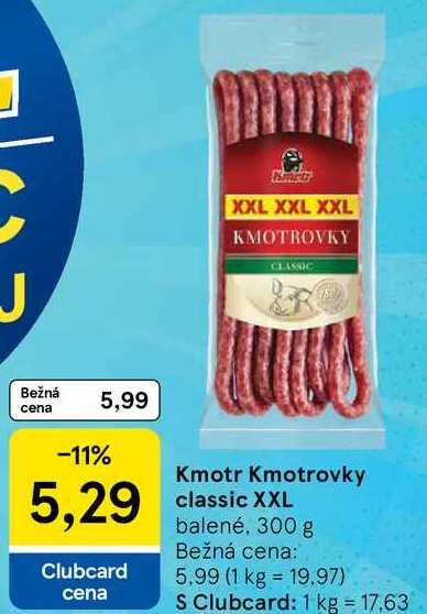 Kmotr Kmotrovky classic XXL, 300 g 