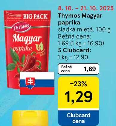 Thymos Magyar paprika, 100 g 