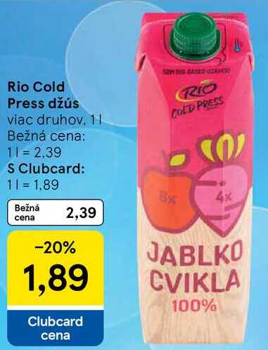 Rio Cold Press džús, 1 l