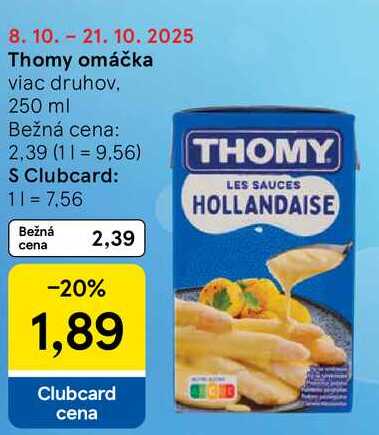 Thomy omáčka, 250 ml 