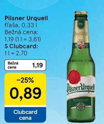 Pilsner Urquell, 0,33 l