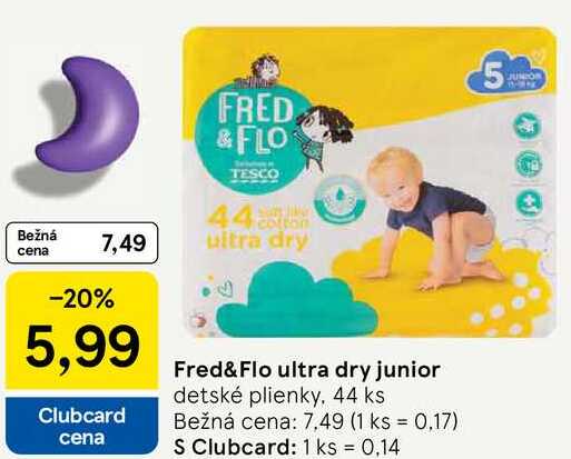 Fred&Flo ultra dry junior, 44 ks 