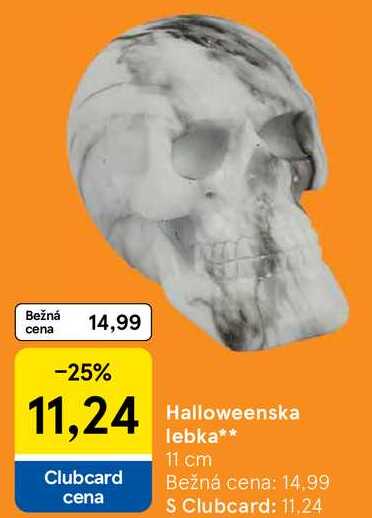 Halloweenska lebka