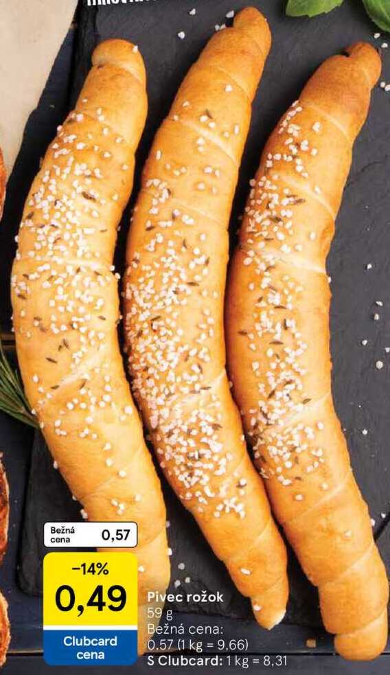 Pivec rožok, 59 g