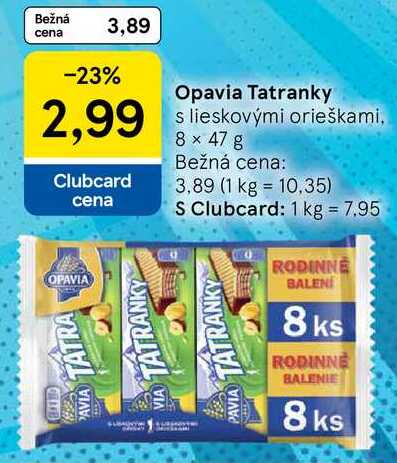 Opavia Tatranky, 8x 47 g