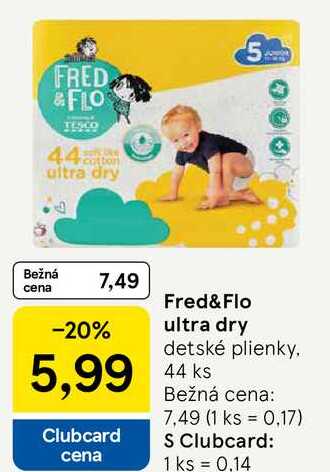 Fred&Flo ultra dry, 44 ks 