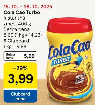 Cola Cao Turbo, 400 g 