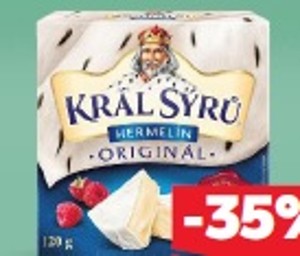 Král Sýru Hermelín Mäkký zrejúci syr